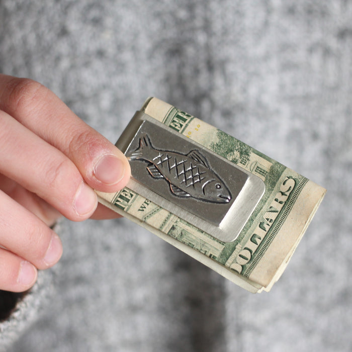 Pewter Money Clip