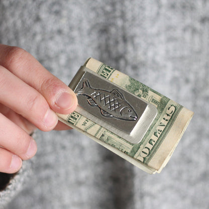 Pewter Money Clip