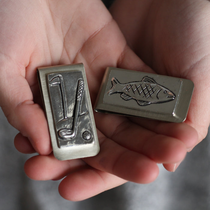 Pewter Money Clip