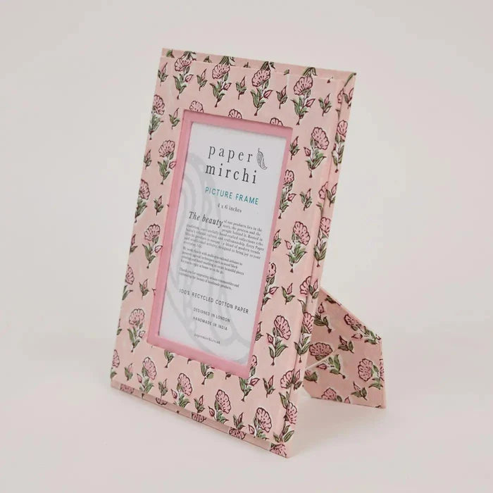 pink paper miche frame