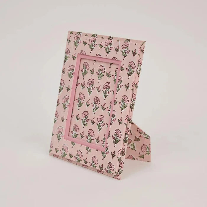 pink paper miche frame