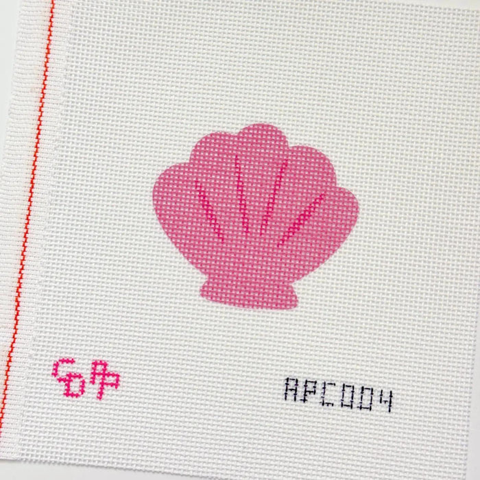 pink shell canvas 18 mesh