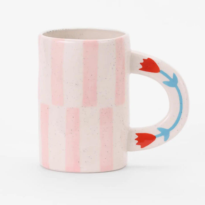 Pretty in pink coffee cup
