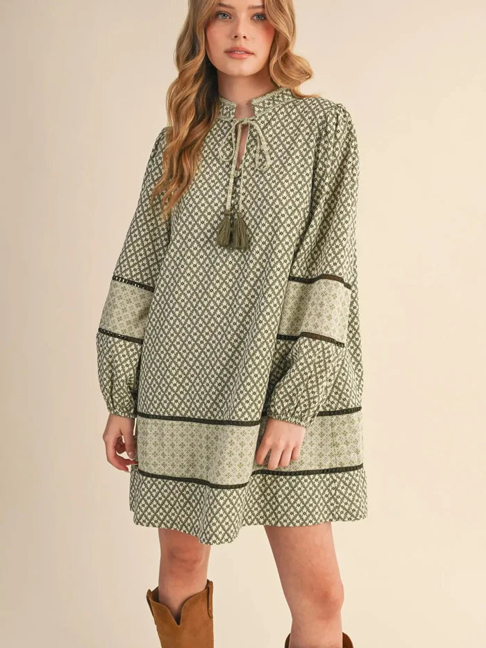 Print dress