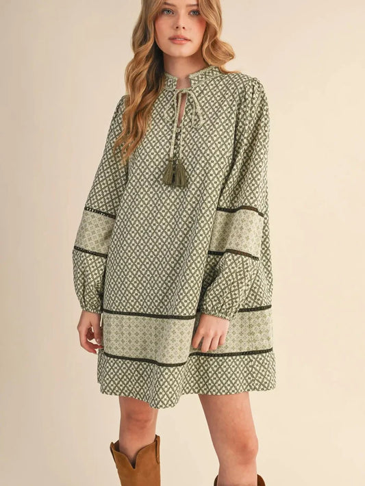 Print dress