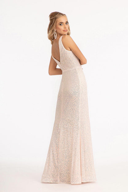 Prom Long Formal Sleeveless Evening Dress