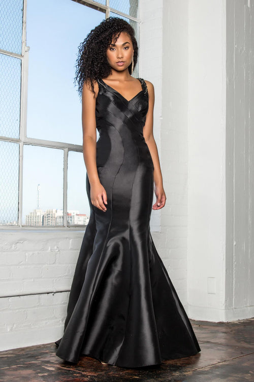 Prom Long Formal Sleeveless Mermaid Evening Dress