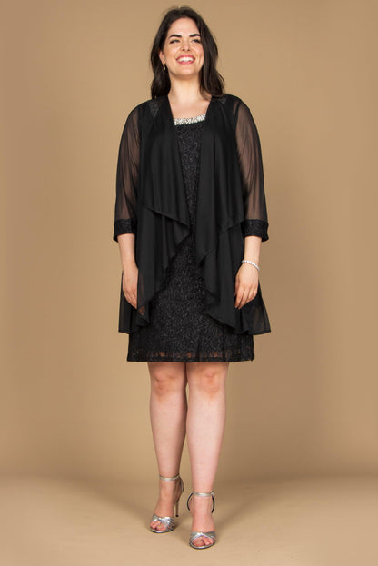 Short Jacket Mother of the Bride Dress by R&M Richards 2208