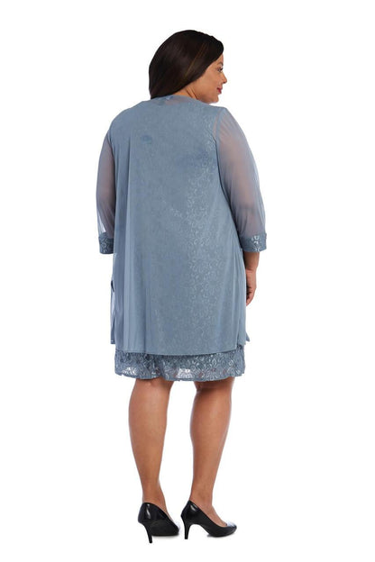 Short Jacket Mother of the Bride Dress by R&M Richards 2208