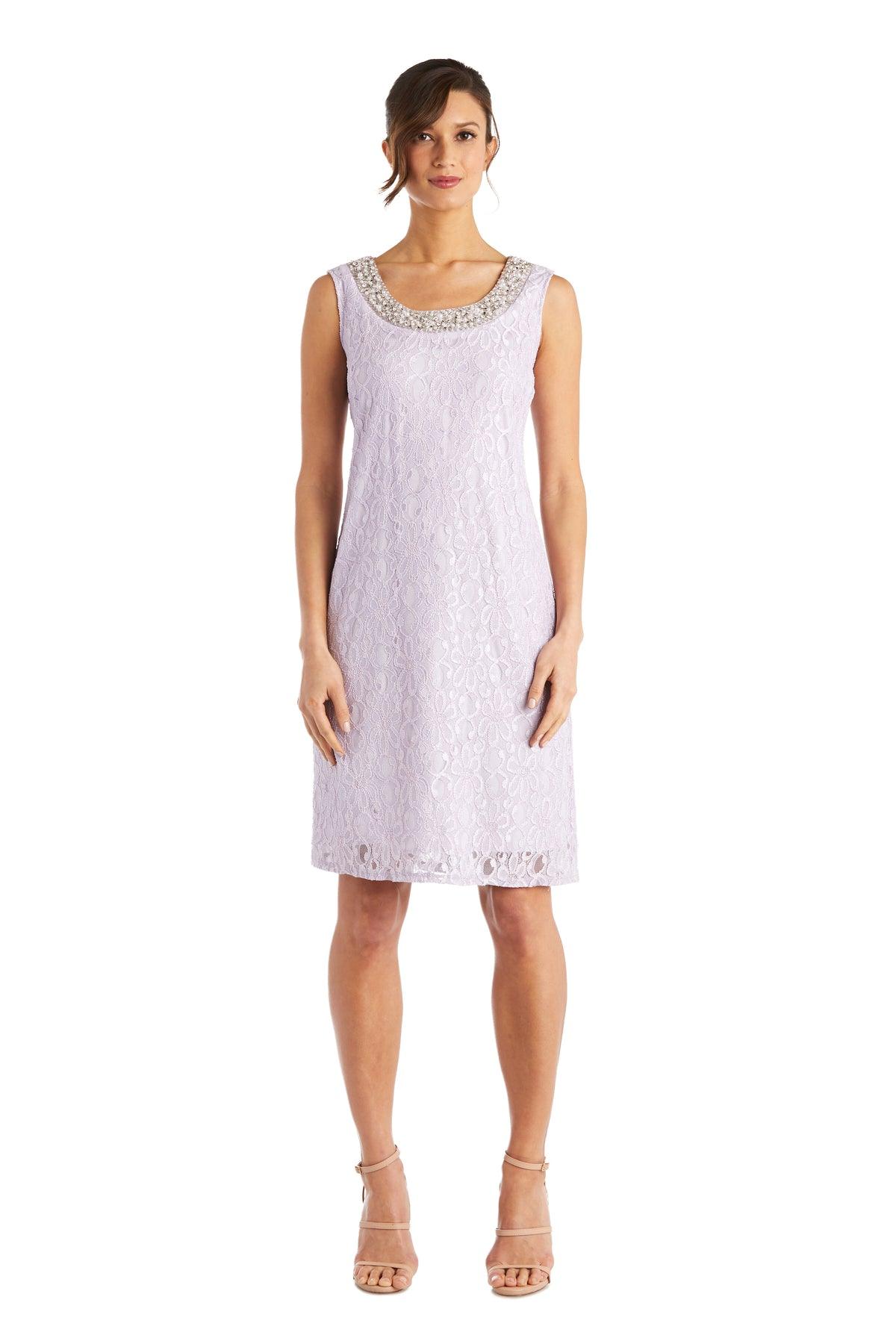 Short Jacket Mother of the Bride Dress by R&M Richards 2208