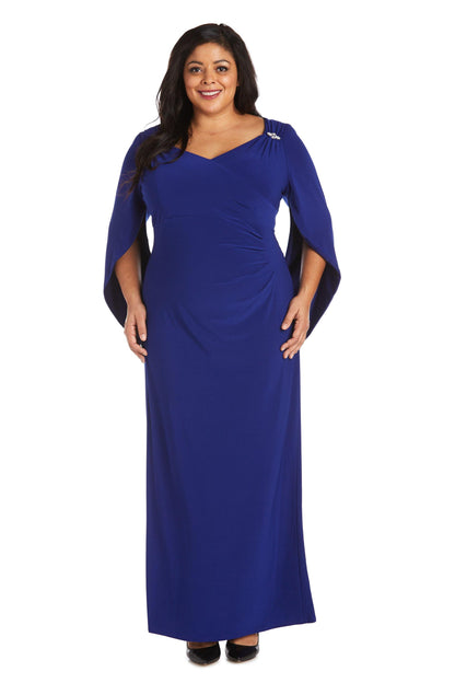 Long Plus Size Dress Formal R&M Richards 5899W