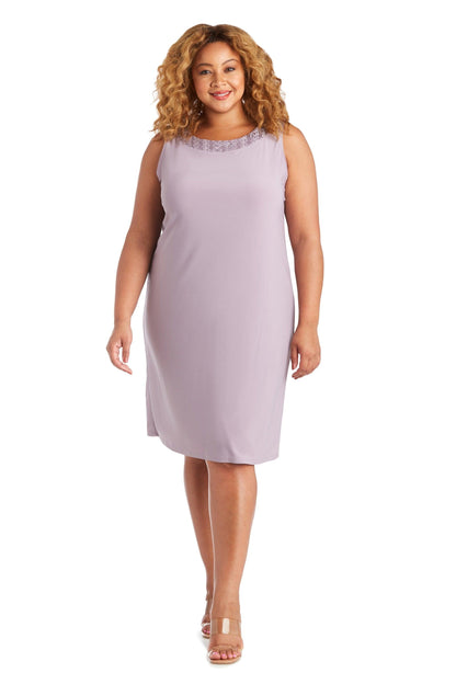 Plus Size Short Dress Jacket R&M Richards 3221W
