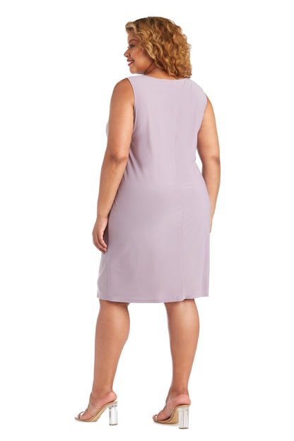 Plus Size Short Dress Jacket R&M Richards 3221W