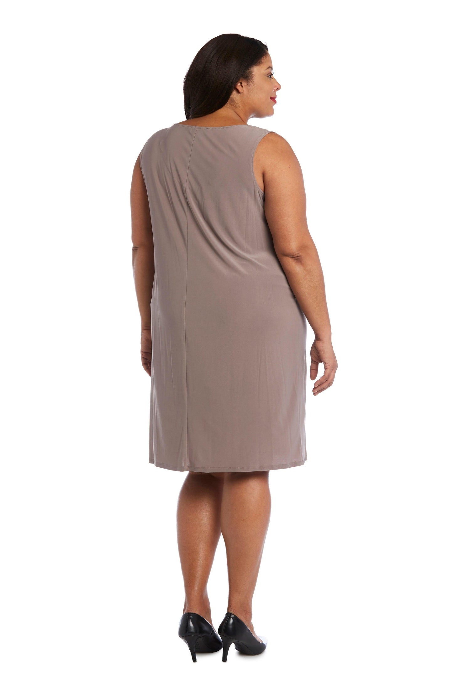 Plus Size Short Dress Jacket R&M Richards 3221W