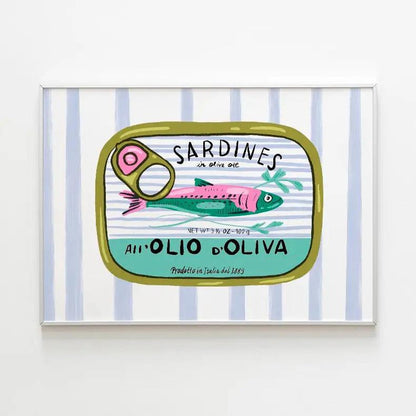 Sardine Art Print