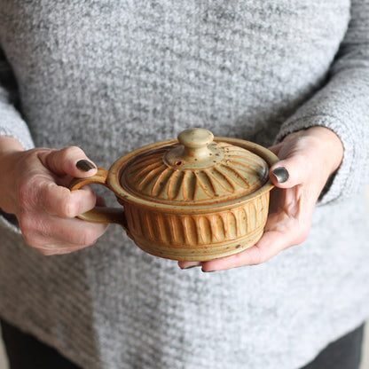 SECONDS SALE | Handmade Pottery | Egg Cooker image 5