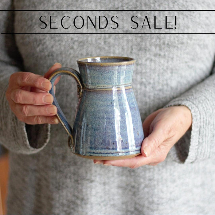 SECONDS SALE | Handmade Pottery | Large Mug image 0