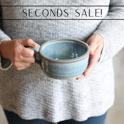 SECONDS SALE | Handmade Pottery | Soup Mug (9 colors) image 0