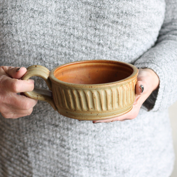 SECONDS SALE | Handmade Pottery | Soup Mug (9 colors) image 4