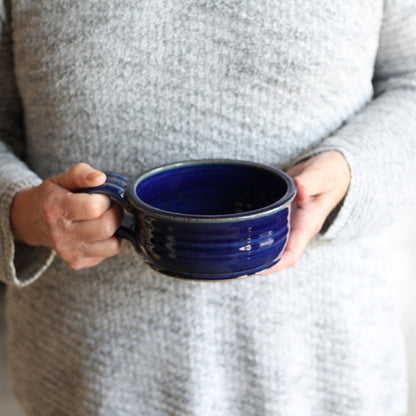 SECONDS SALE | Handmade Pottery | Soup Mug (9 colors) image 5