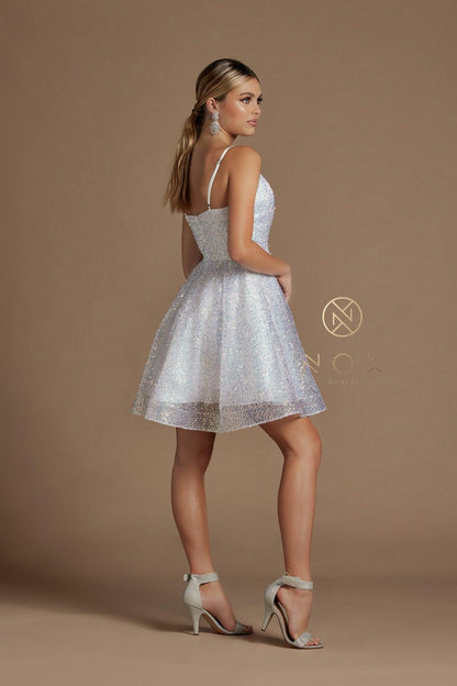 Sequins Cocktail Short Homecoming Dress