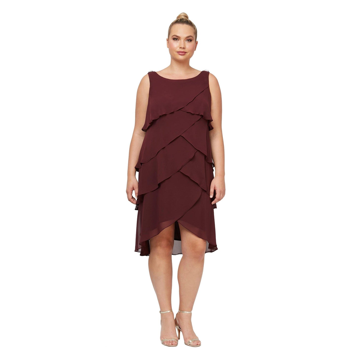 SL Fashions 614044 Formal Short Cocktail Dress