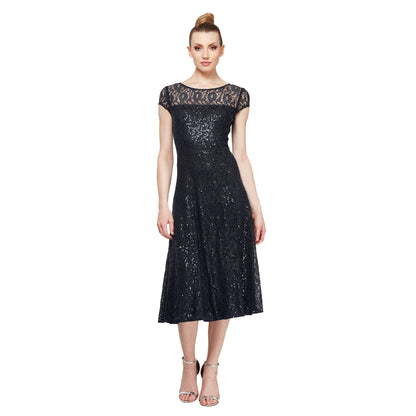 SL Fashions 9119129 Formal Short Dress Cocktail