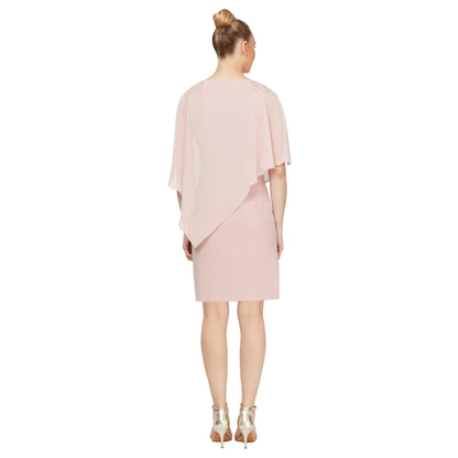 SL Fashions 9170368 Short Mother of the Bride Dress