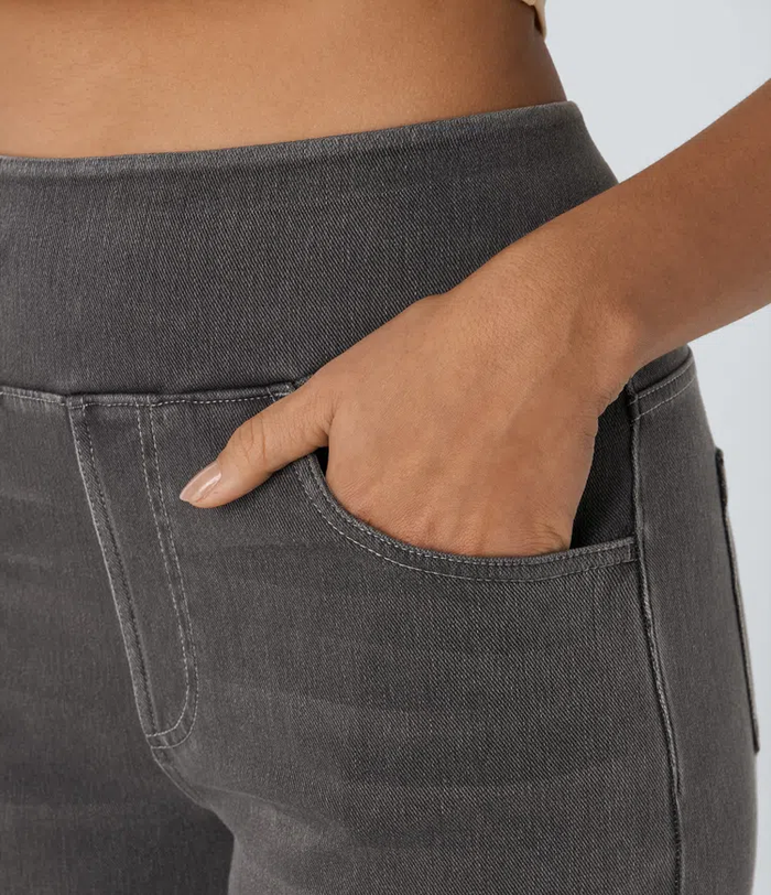 Solène - Relaxed Fit Wide Leg Jeans