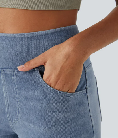Solène - Relaxed Fit Wide Leg Jeans