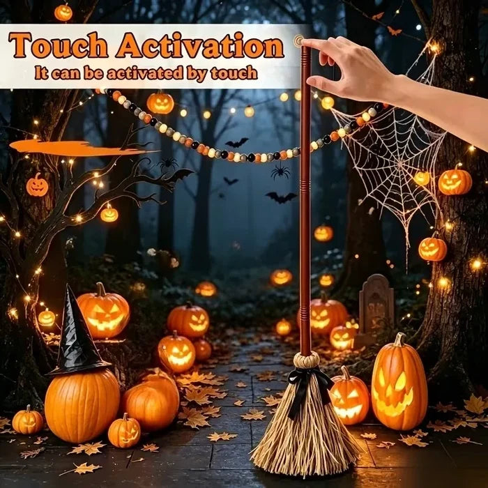 Sound Activated Floating Witch Broom