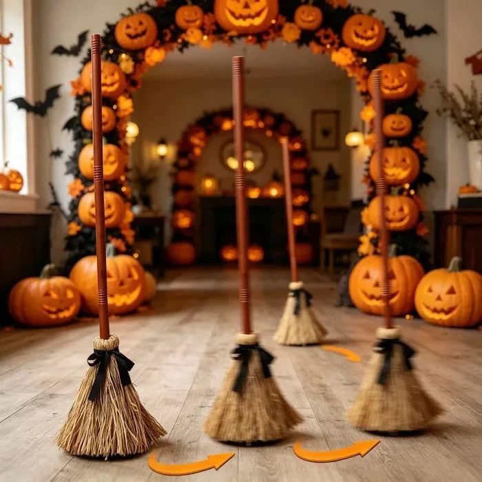 Sound Activated Floating Witch Broom