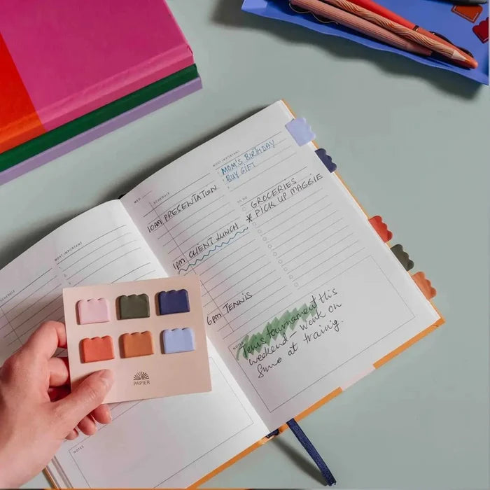 Sticky Index Tabs, Paper - Cloud
