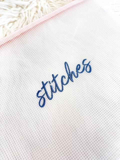 stitches project bag