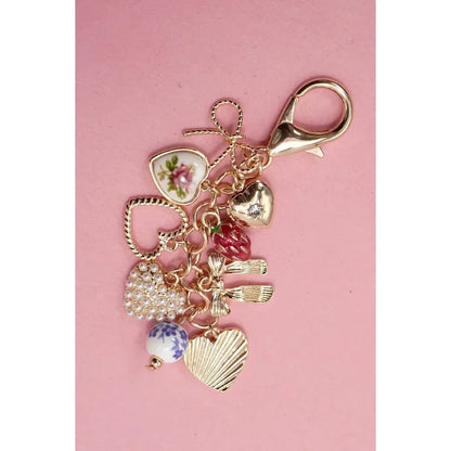 Strawberry Charm Keychain