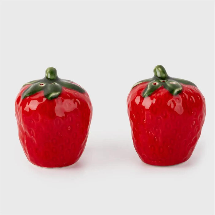 Strawberry salt and pepper shaker