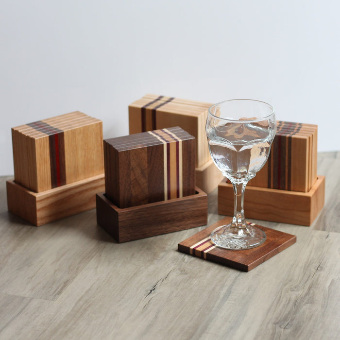 Striped Coaster Sets image 0