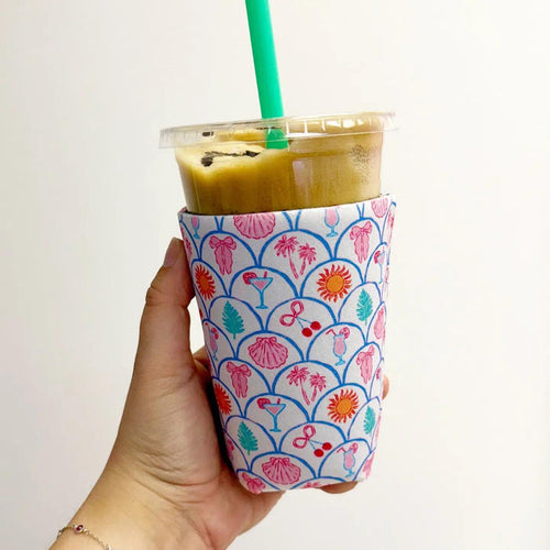 summer coffee coozie