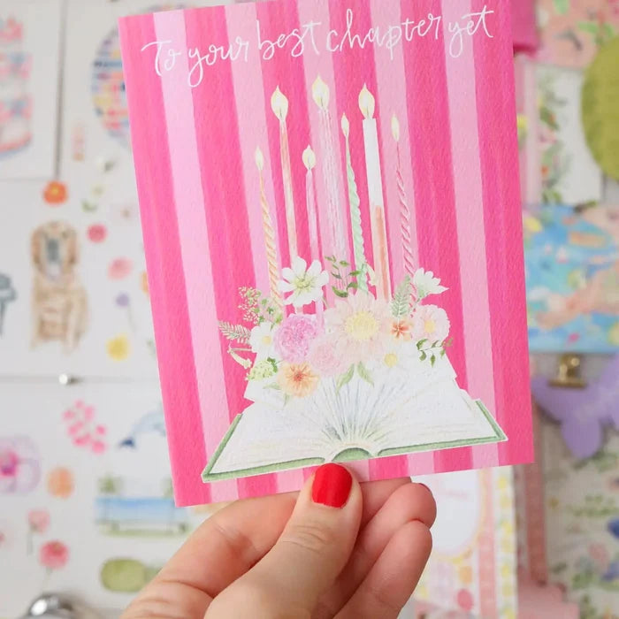 To the Best Chapter Yet Birthday Card