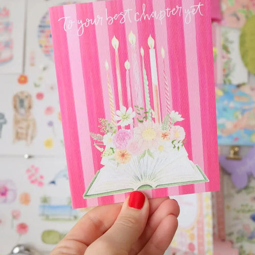 To the Best Chapter Yet Birthday Card
