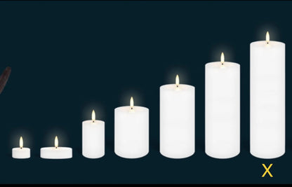Uyuni Flameless Candle 7.8 x 25cm