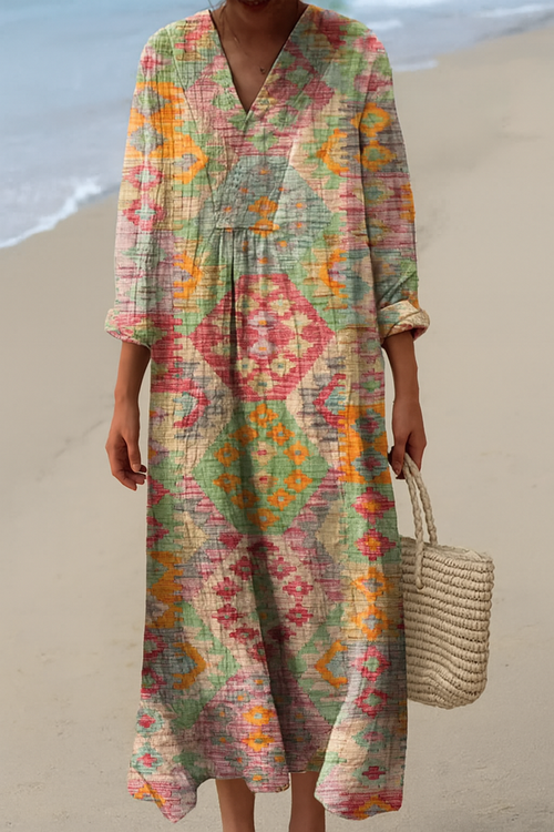 Virginia - Summer Printed Dress