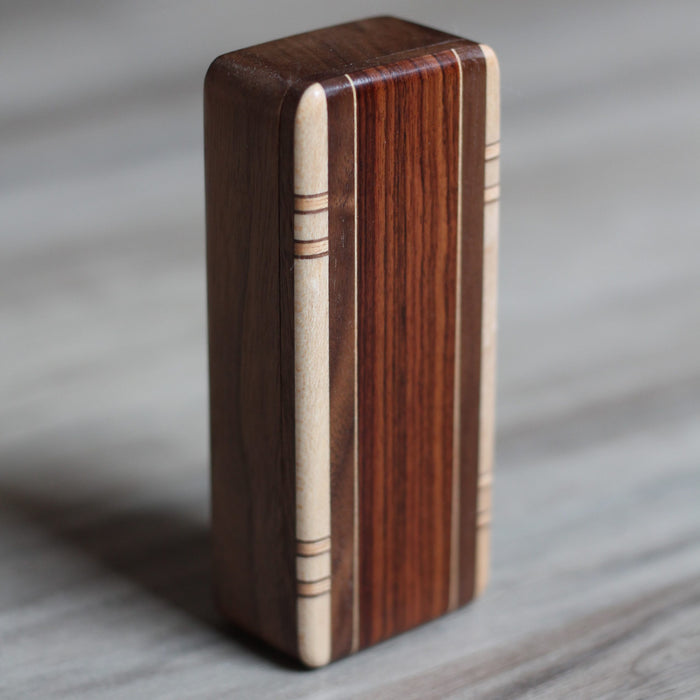 Walnut Magnetic Snap-Lid Box image 4