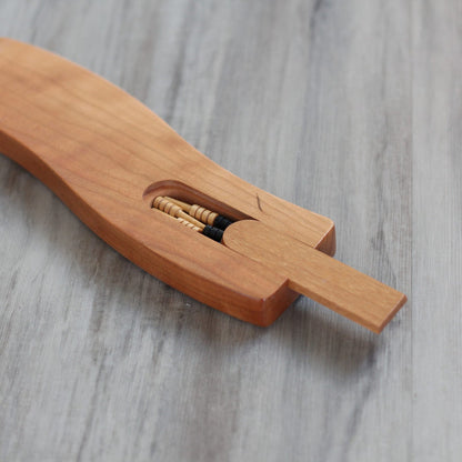 Wavy Cribbage Board | Cherry image 2