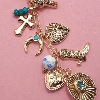 Western Bag Charm