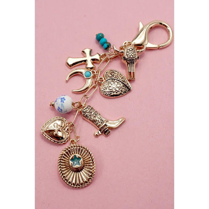 Western Bag Charm