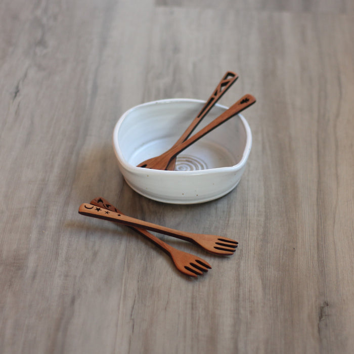 Wooden Forks | 4 Designs image 1