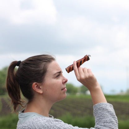 Wooden Inlay Teleidoscopes | 5.5 Inch and 4.5 Inch Collector's Item image 3