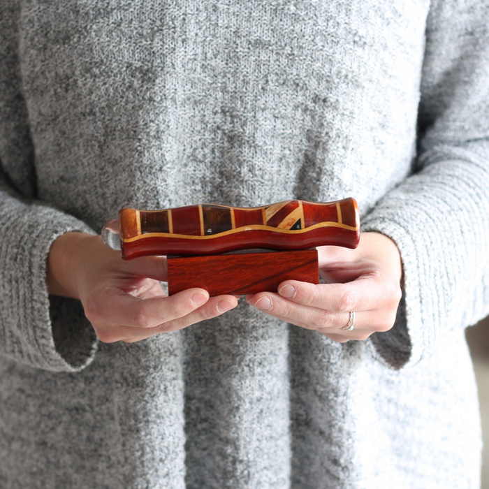 Wooden Inlay Teleidoscopes | 5.5 Inch and 4.5 Inch Collector's Item image 7