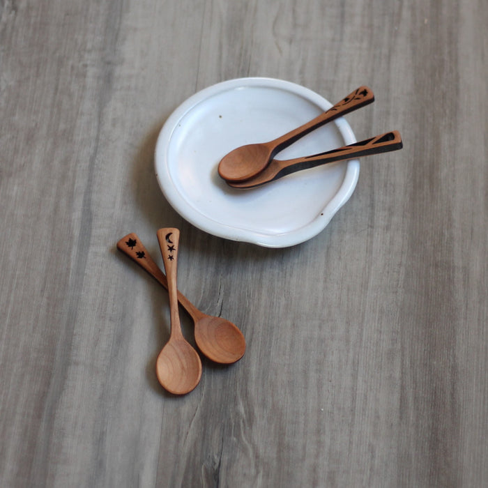 Wooden Mini Spoons | 4 Designs image 1